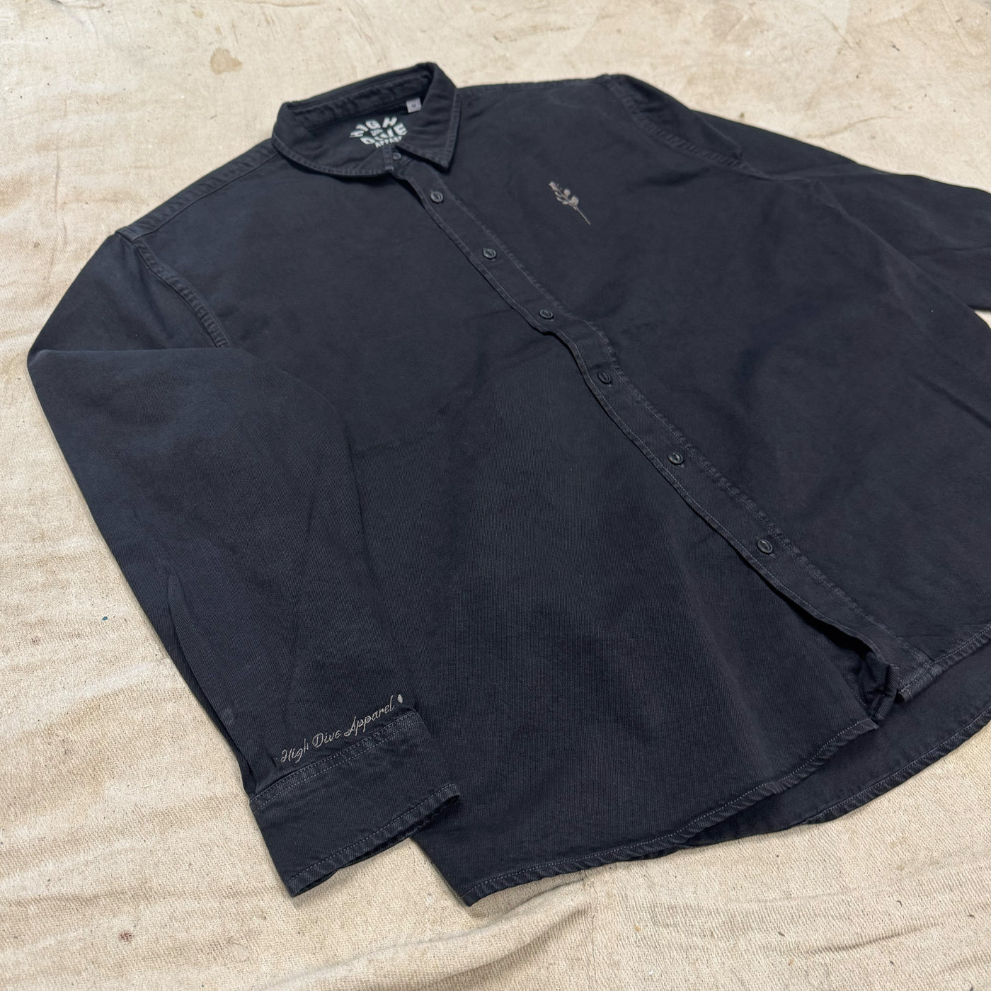 Rose Washed Work Shirt