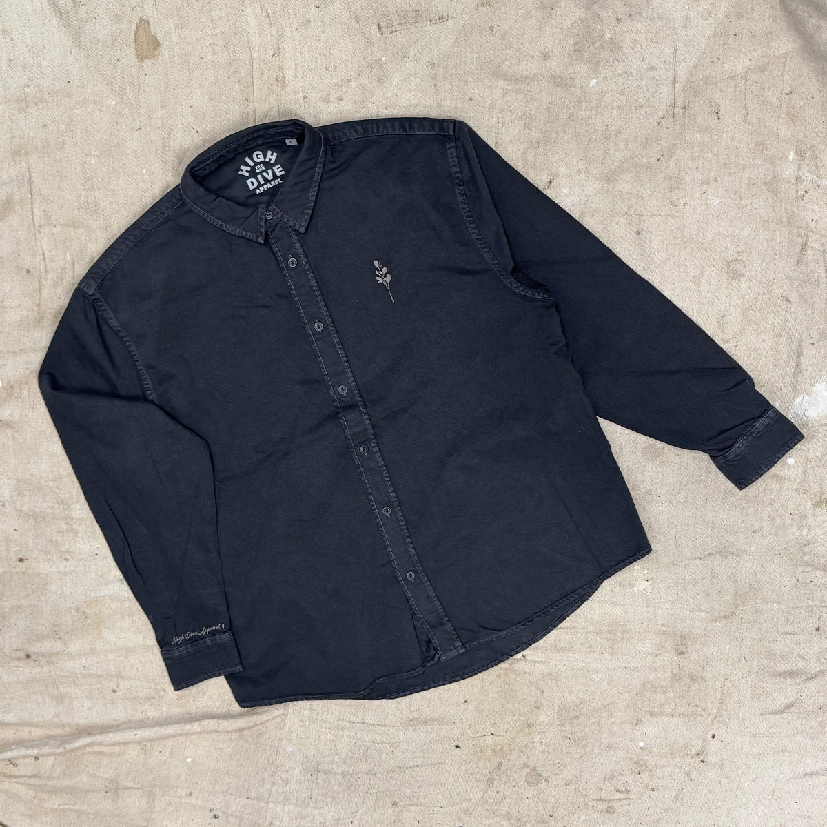 Rose Washed Work Shirt