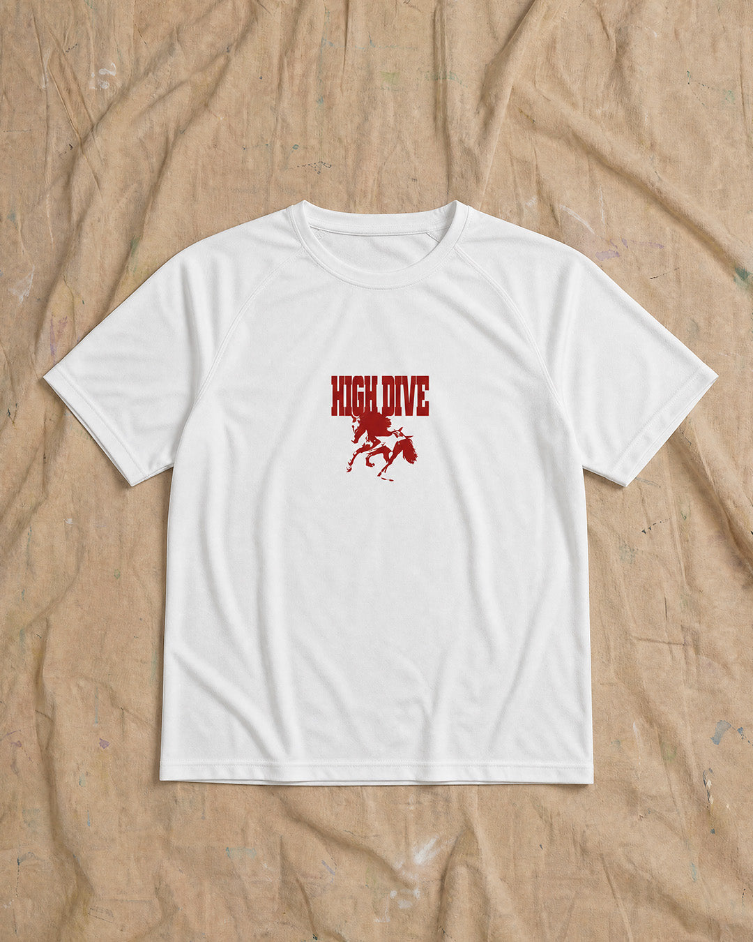 Sporting Horse White Active Tee
