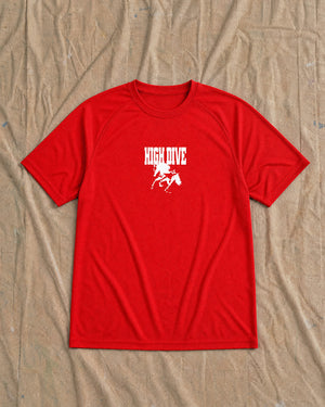 Sporting Horse Red Active Tee
