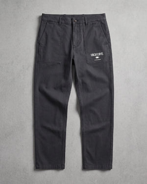 HDA Star Washed Black Trousers