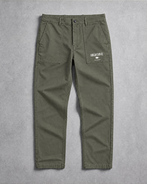 HDA Star Washed Khaki Trousers