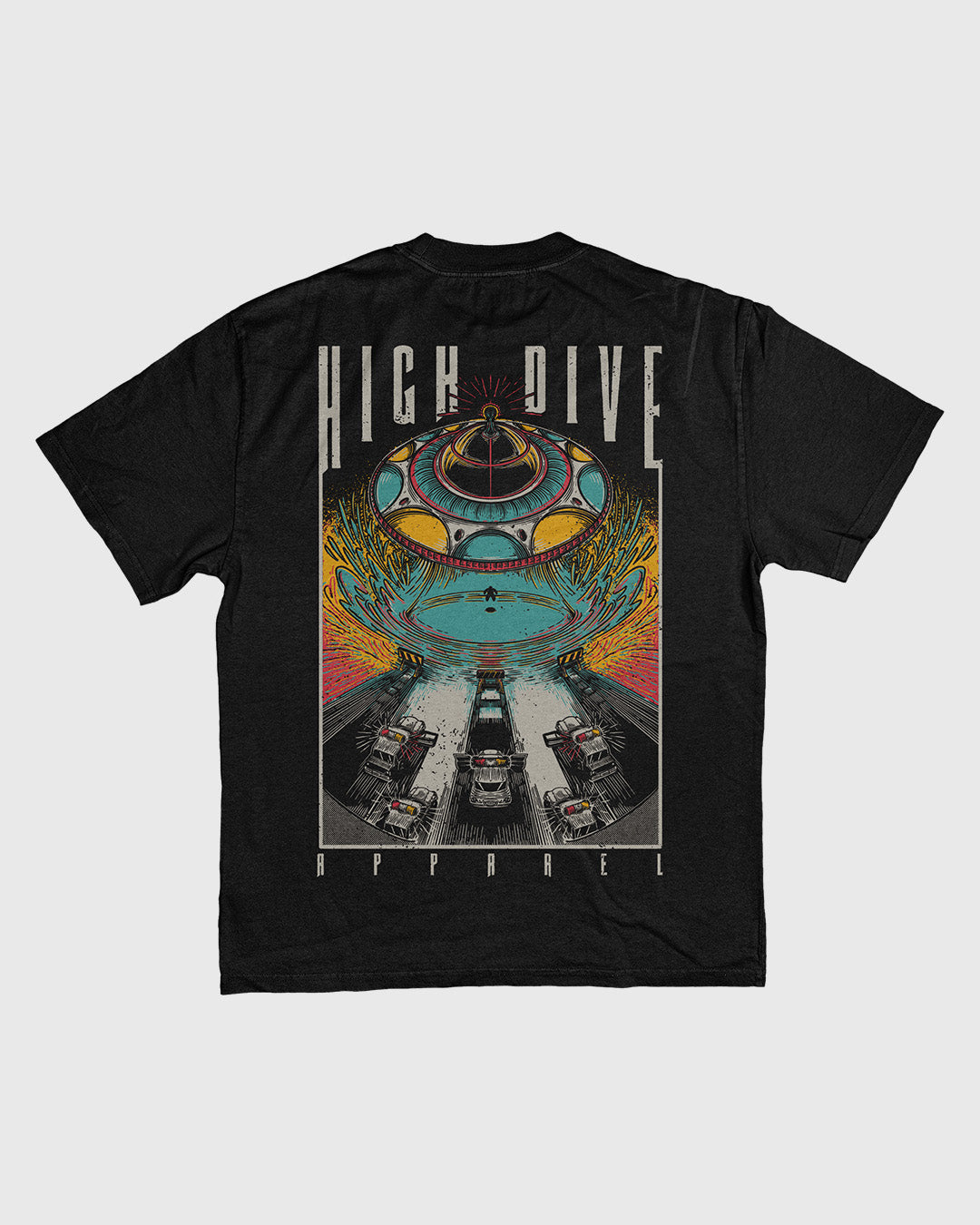 Limited Edition Aliens Exist Ultra Heavy Tee Faded Black