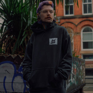 Bad Luck Faded Oversized Hoody