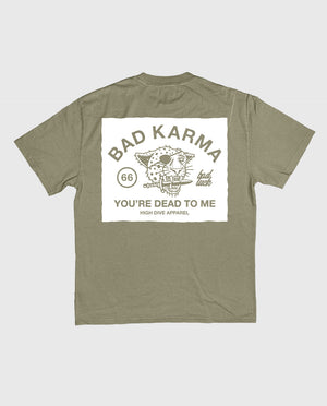 Camiseta descolorida ultra pesada de MadMan 