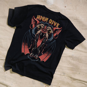 Bat Black T-Shirt