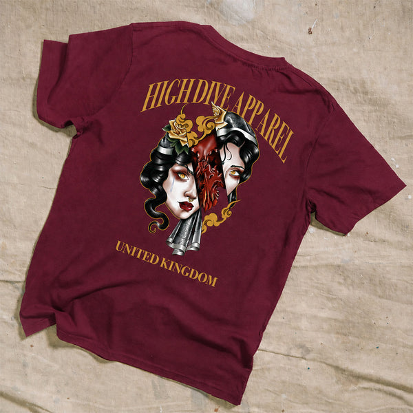Beauty In Decay Burgundy Tee