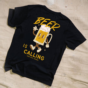 Beer Is Calling Black Tee