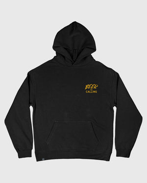 Beer Is Calling Oversized Hoody Black