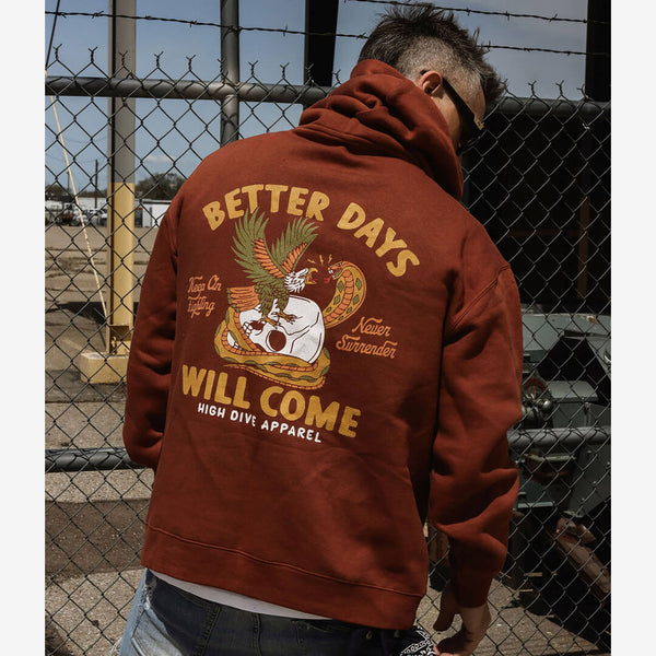 Sudadera con capucha de gran tamaño Better Days 