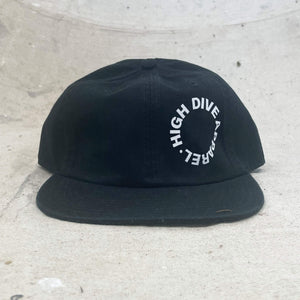 Black Circle Logo Cap