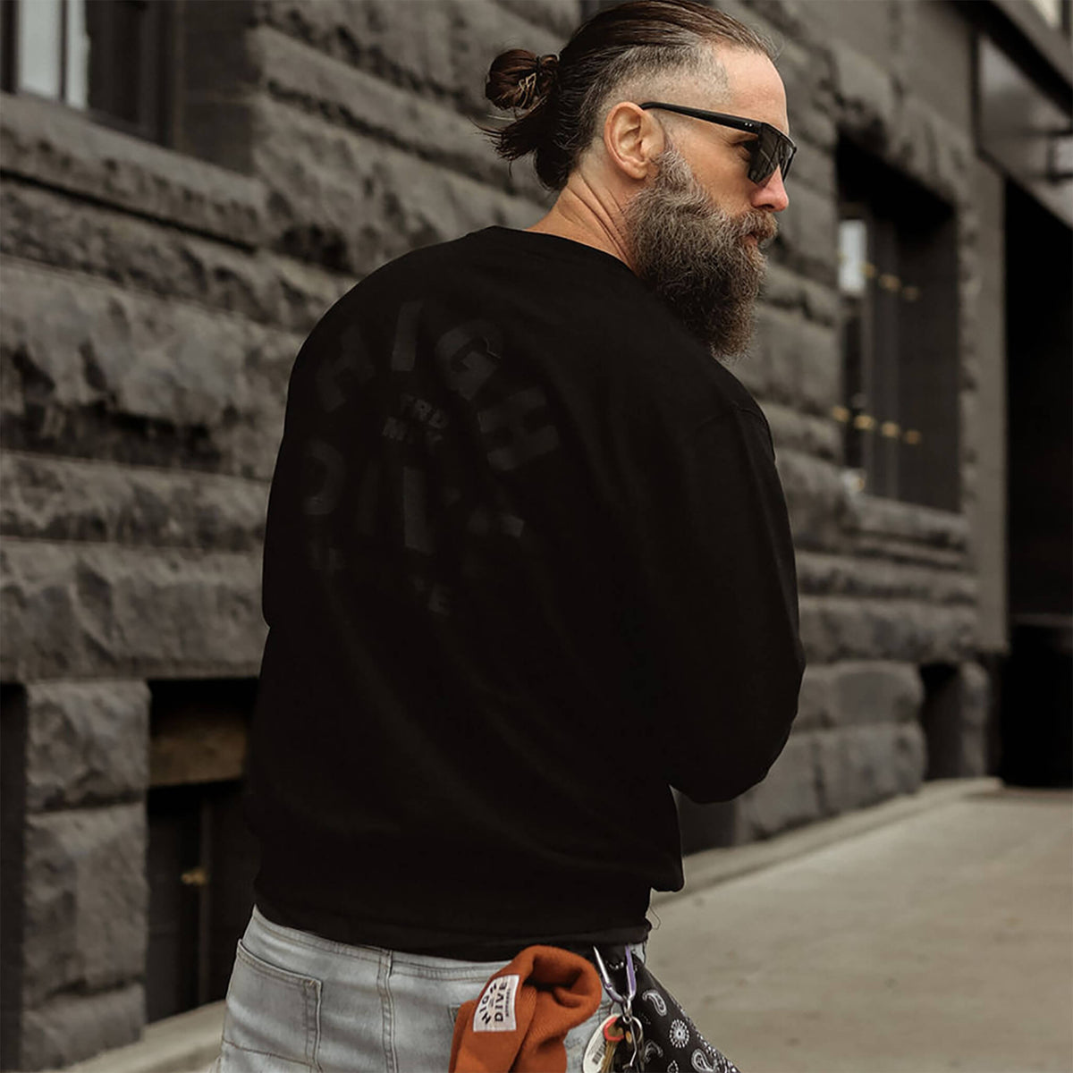 Black On Black Logo Crew BFCM EARLY ACCESS