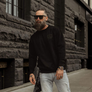 Black On Black Logo Crew BFCM EARLY ACCESS