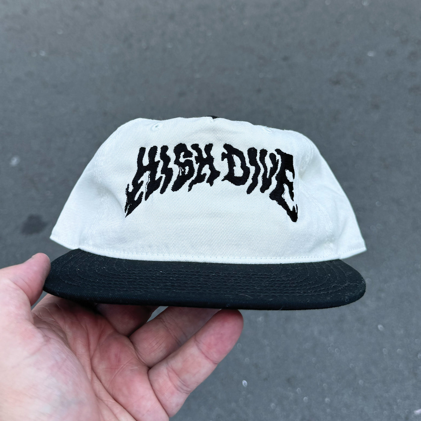 High Dive Black Two Tone Cap