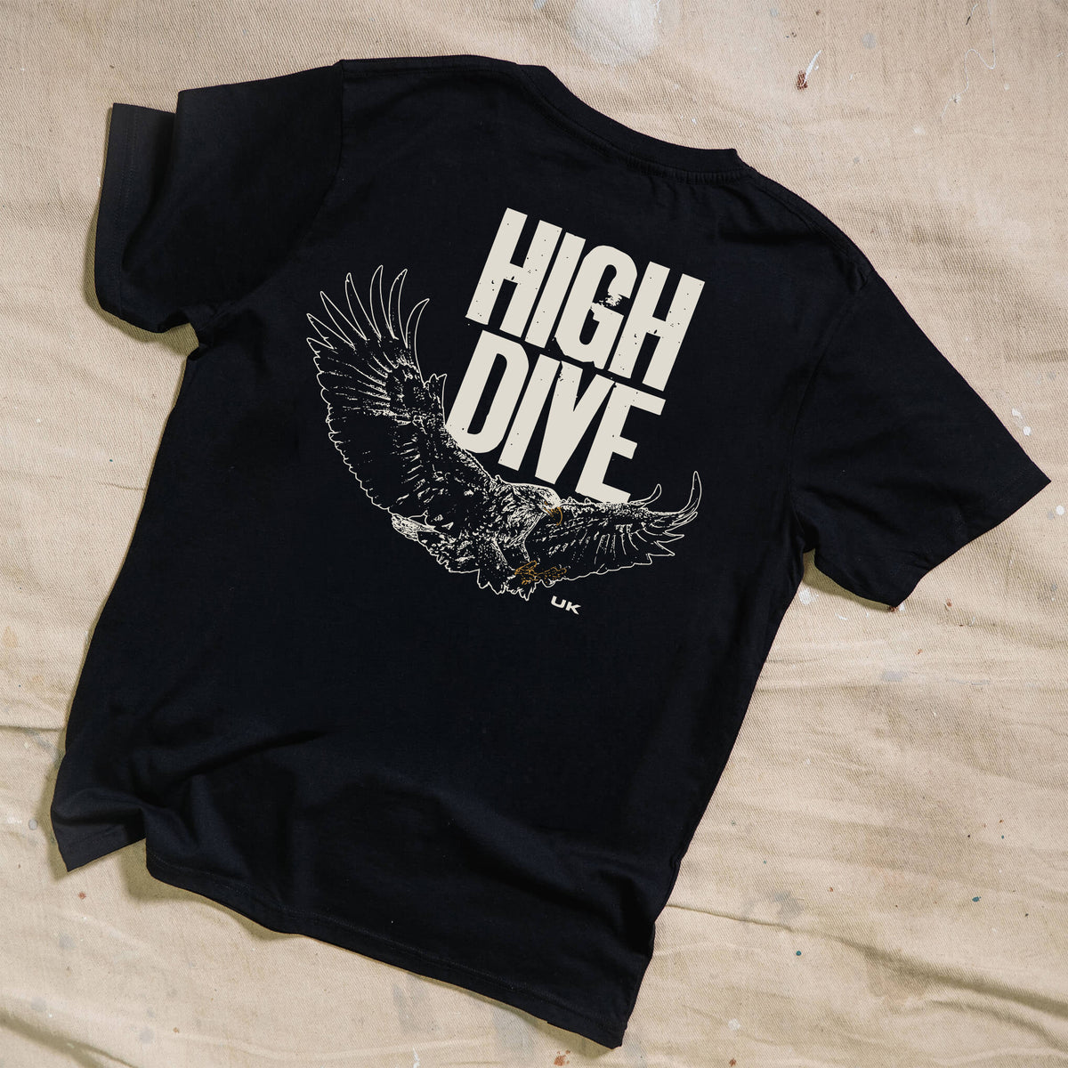 Bold Eagle Black Tee