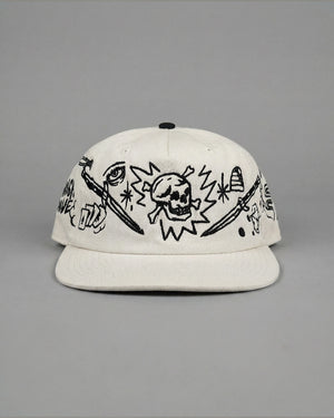 Gorra High Dive negra de dos tonos