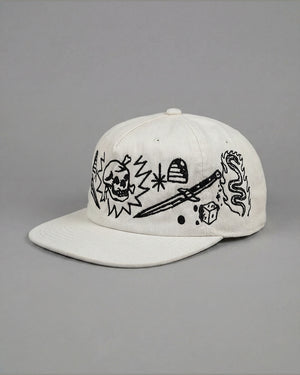 Gorra High Dive negra de dos tonos