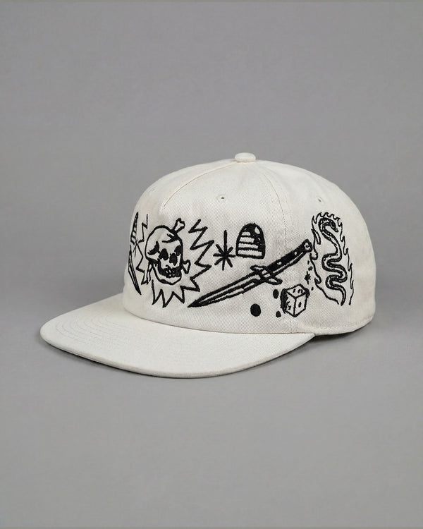 Gorra High Dive negra de dos tonos