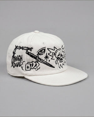 Gorra High Dive negra de dos tonos