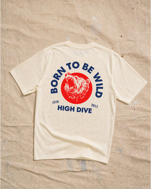 Born To Be Wild Ecru Tee