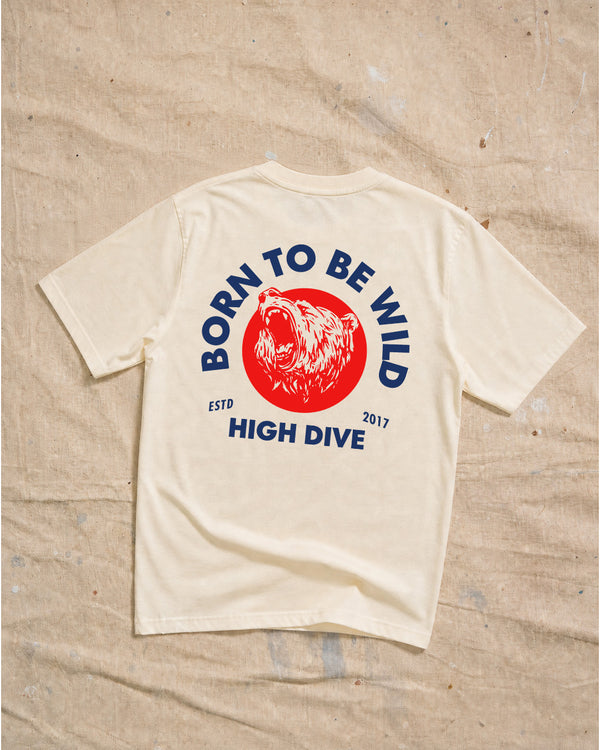 Born To Be Wild Ecru Tee
