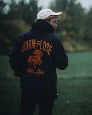 Born To Lose Navy Canvas Jacket