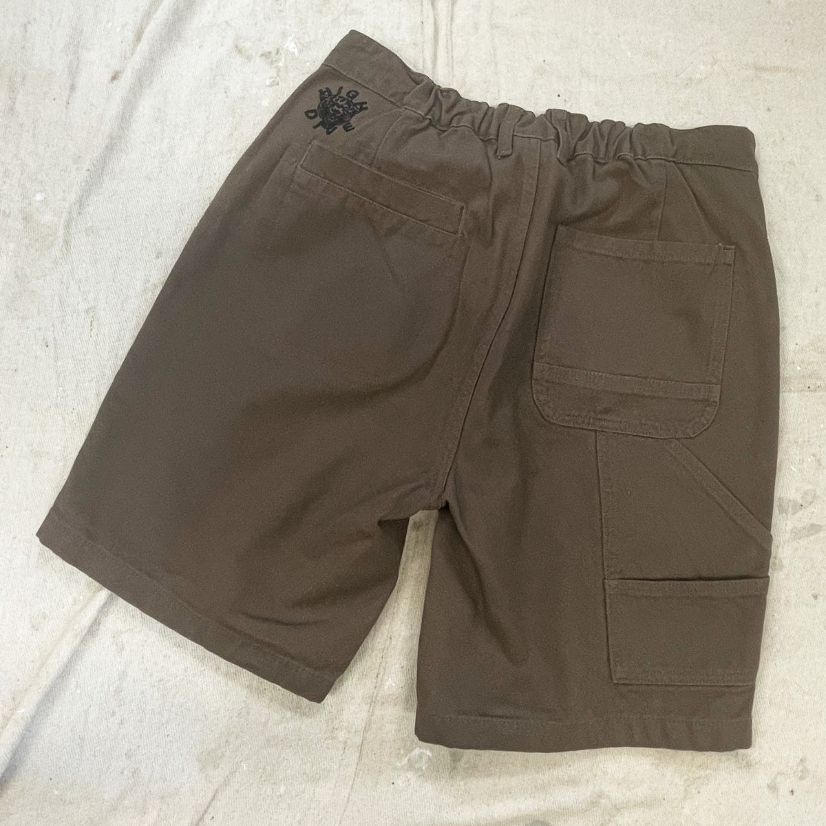 Canvas Shorts Brown