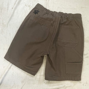 Canvas Shorts Brown