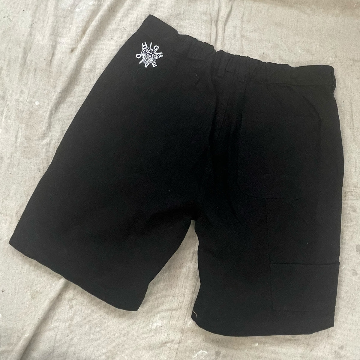 Canvas Shorts Black