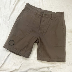 Canvas Shorts Brown