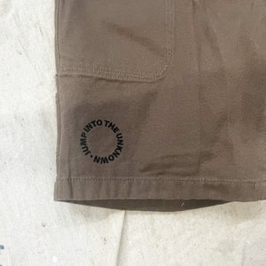 Canvas Shorts Brown