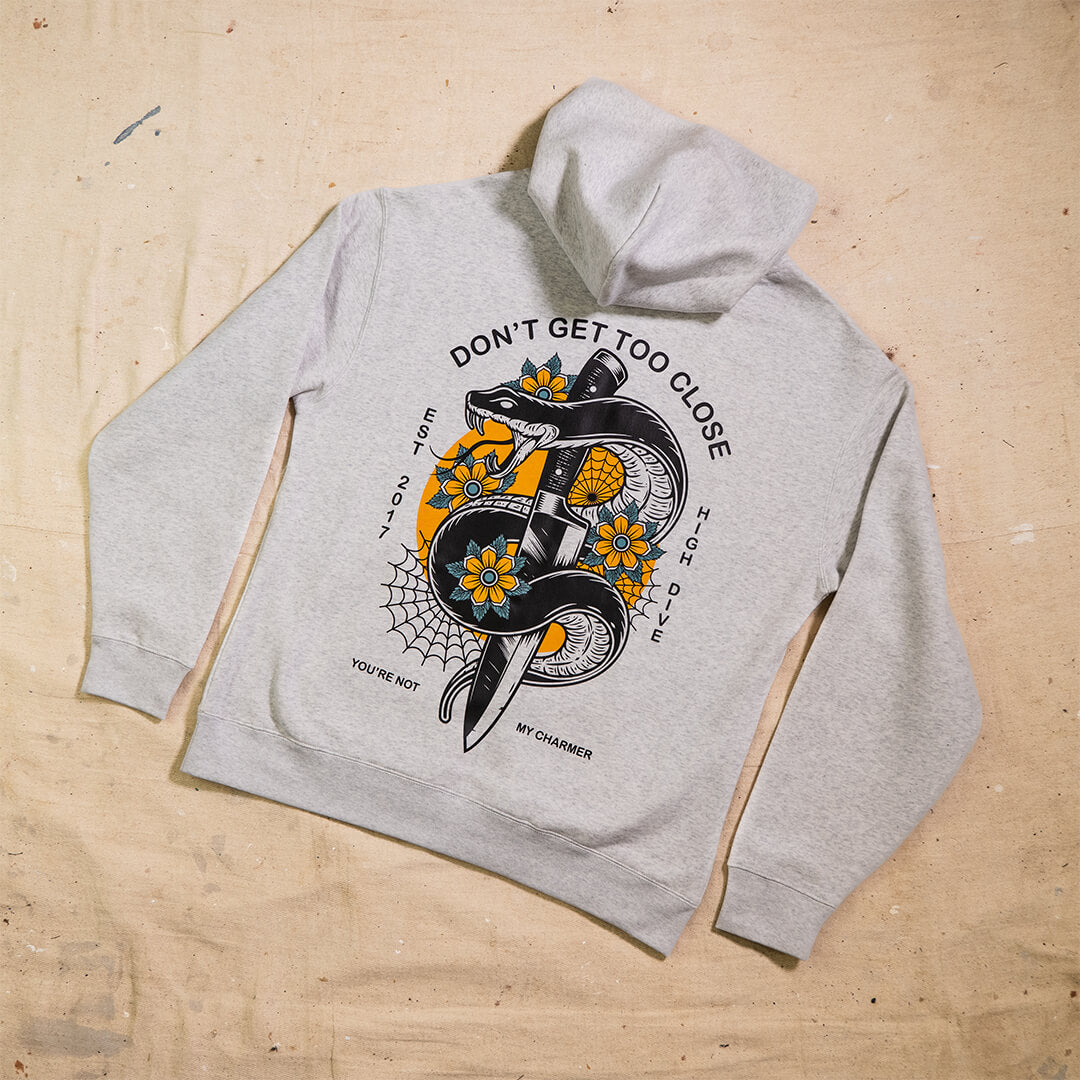 Sudadera con capucha de gran tamaño Charmer 