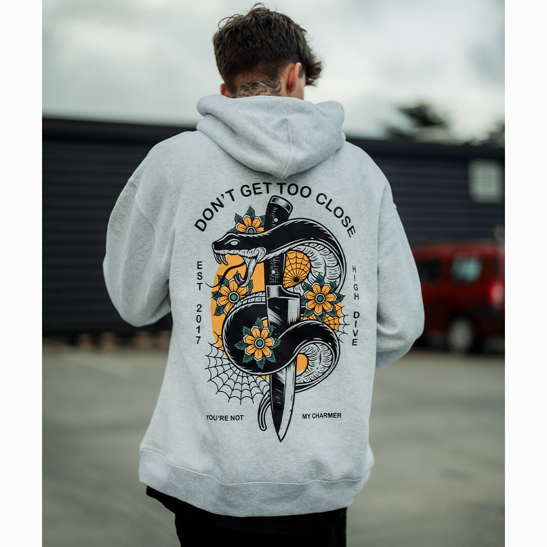 Sudadera con capucha de gran tamaño Charmer 