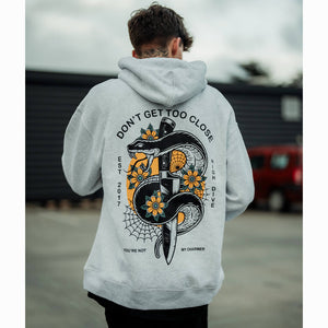 Sudadera con capucha de gran tamaño Charmer 
