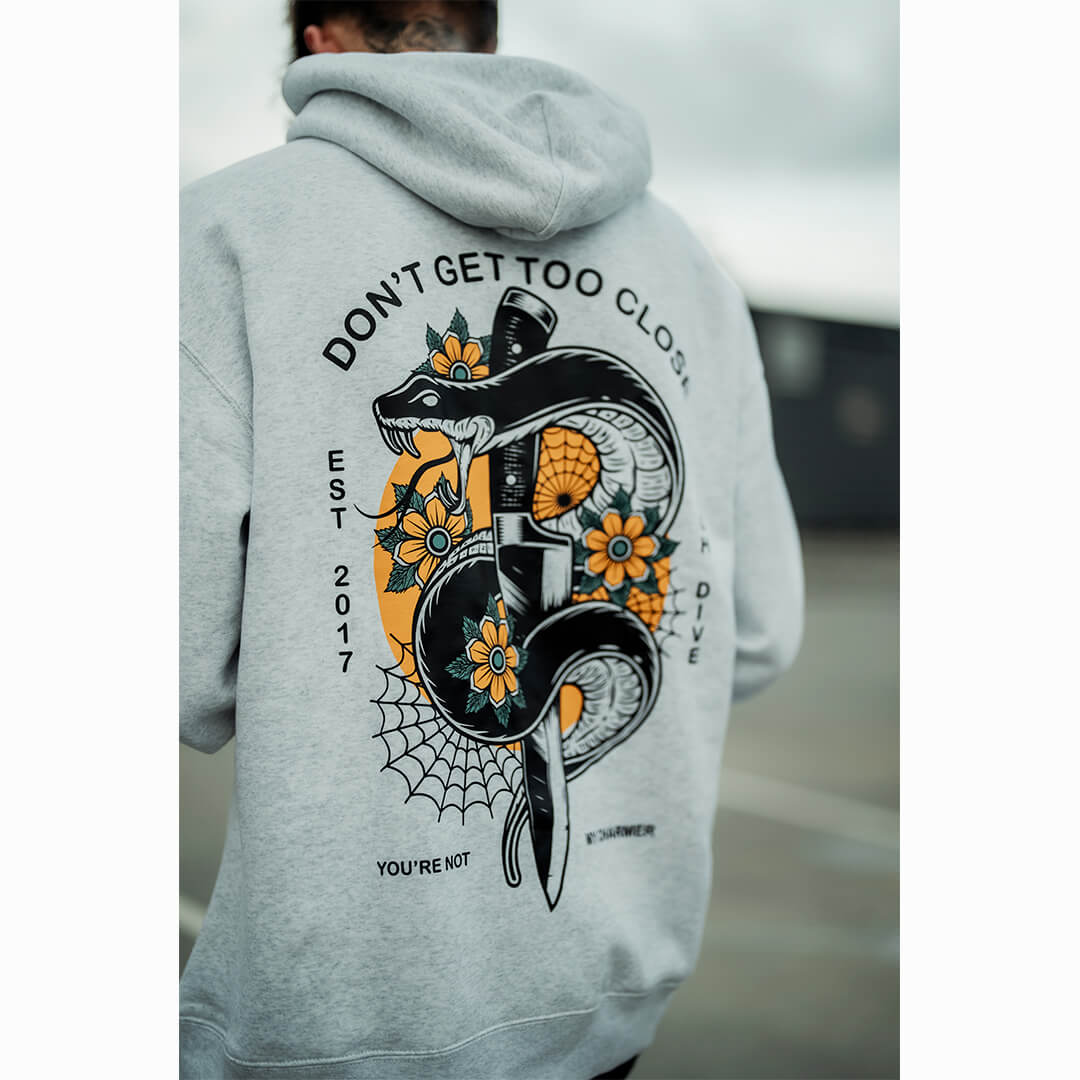 Sudadera con capucha de gran tamaño Charmer 