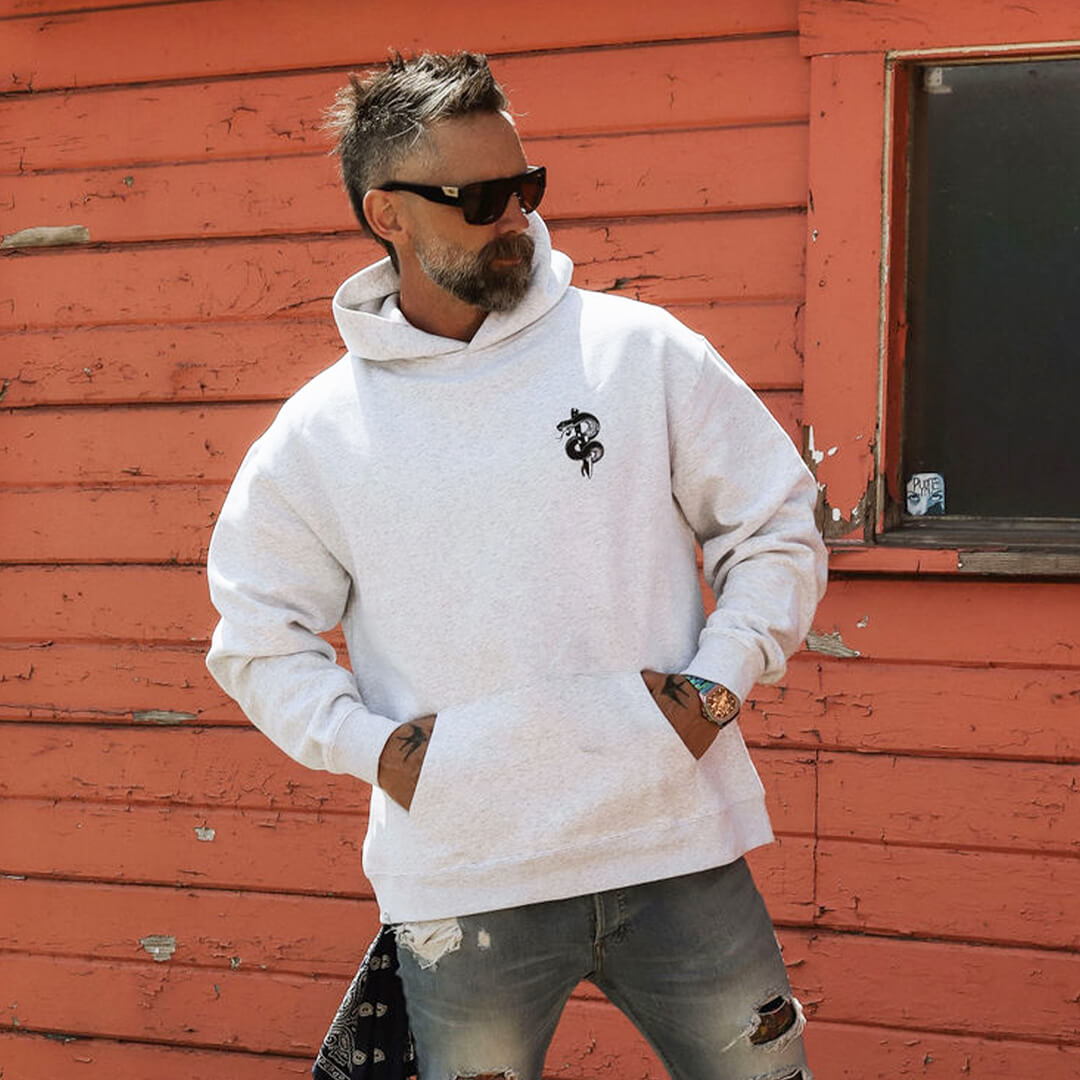 Sudadera con capucha de gran tamaño Charmer 