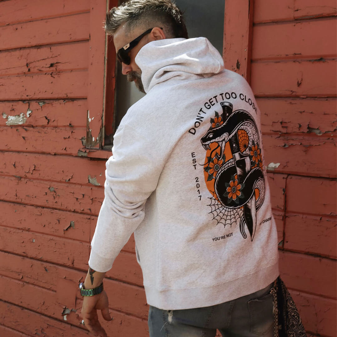 Sudadera con capucha de gran tamaño Charmer 