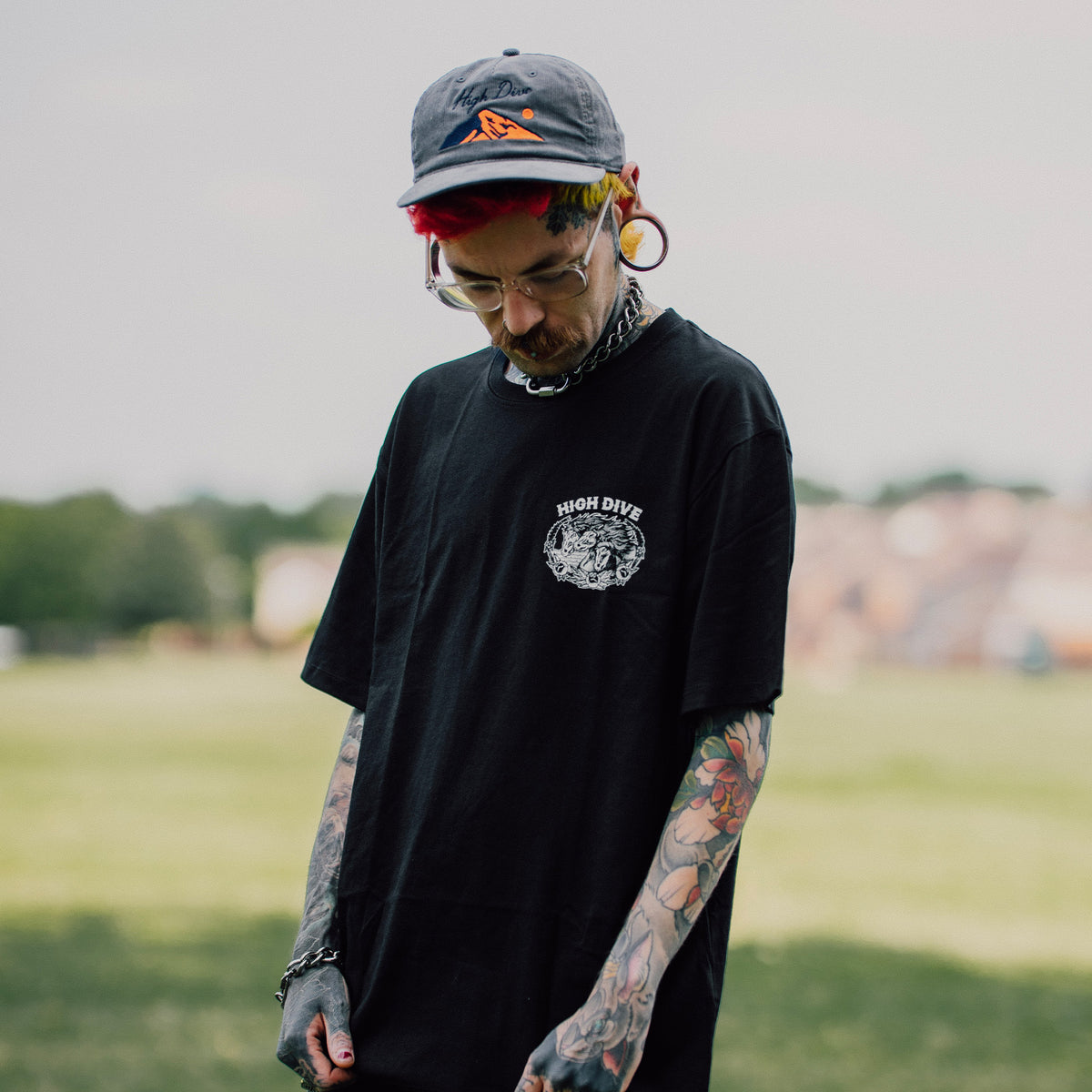 Chasing Something Black T-Shirt