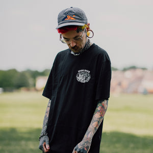 Chasing Something Black T-Shirt