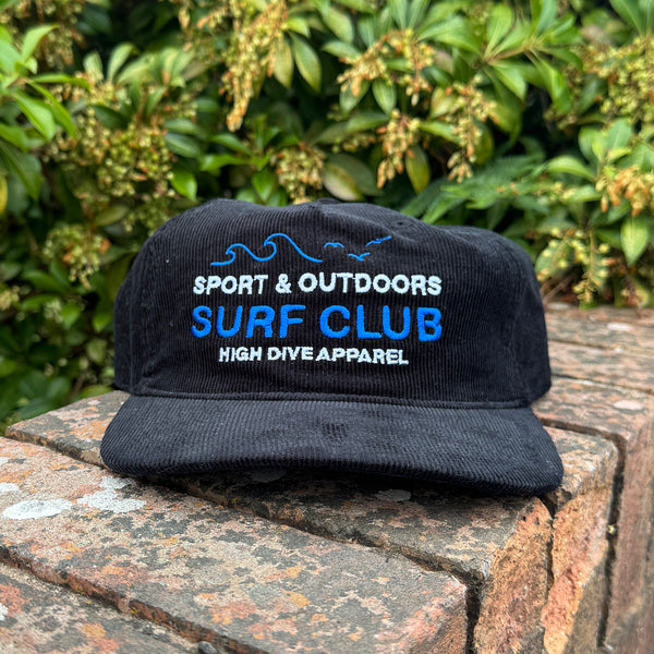 Sport & Outdoors Black Cord Cap
