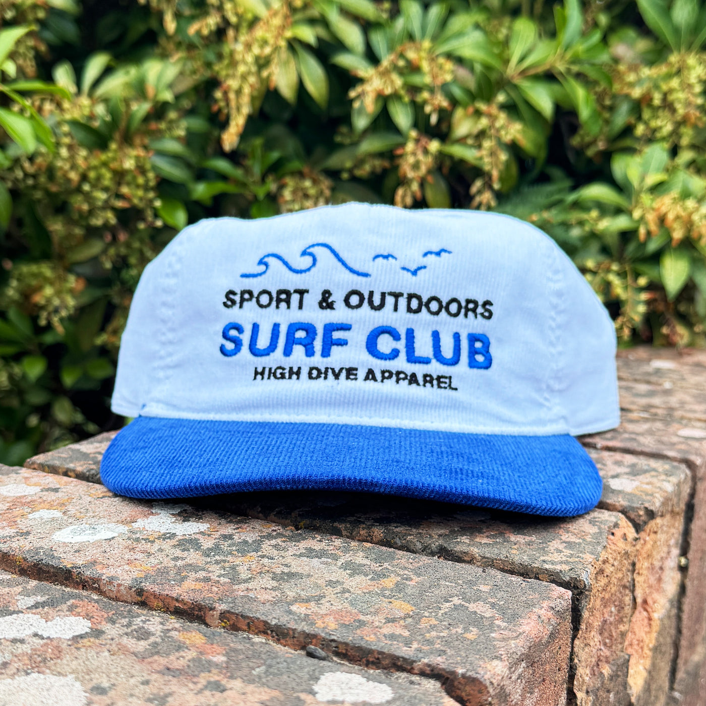 Sport & Outdoor Blue Two Tone Cord Cap