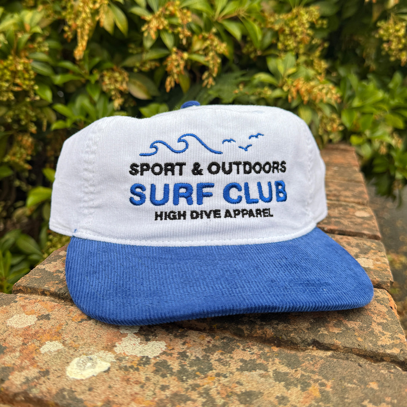 Sport & Outdoor Blue Two Tone Cord Cap