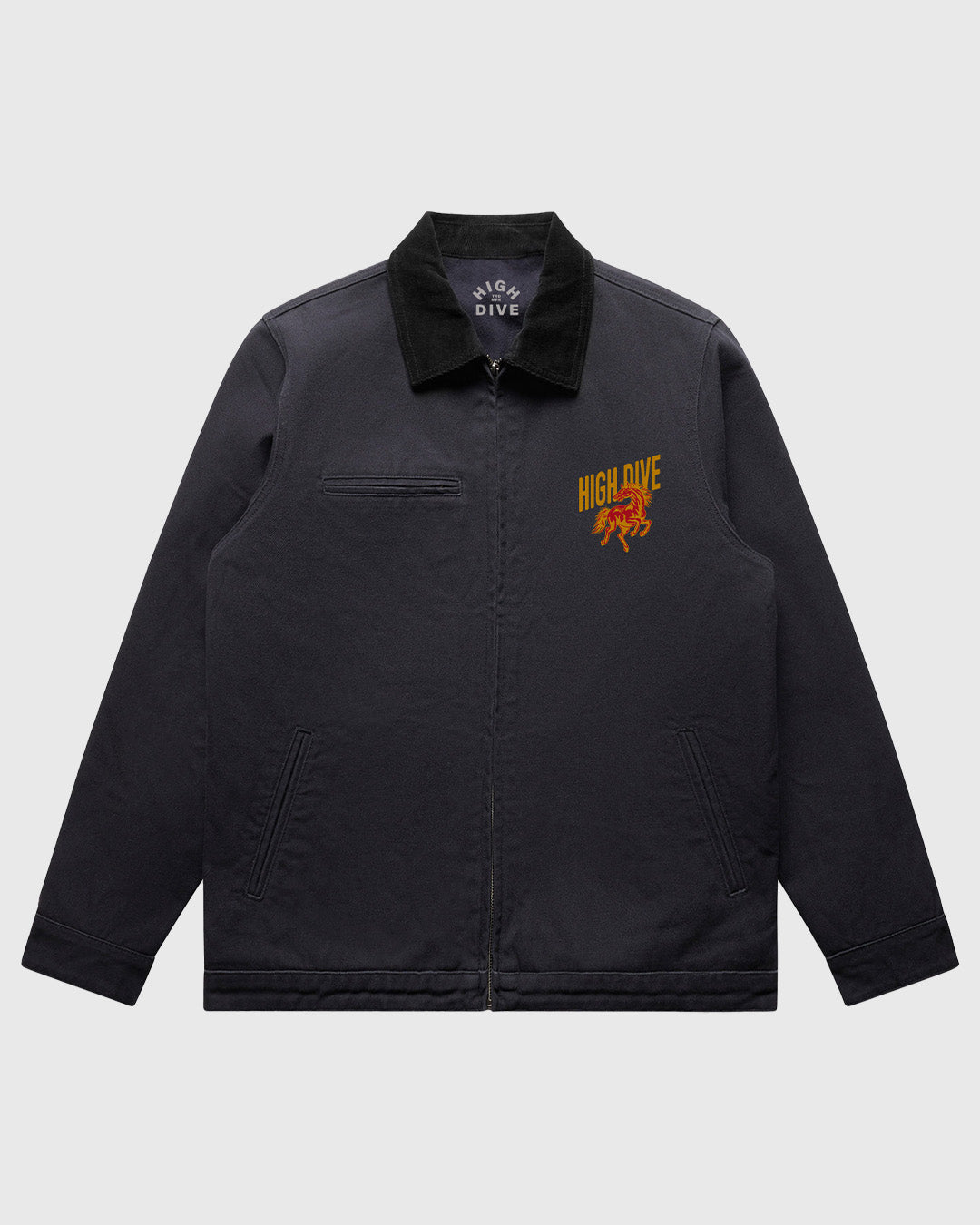 Born To Lose Navy Canvas Jacket