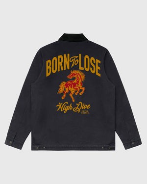 Born To Lose Navy Canvas Jacket