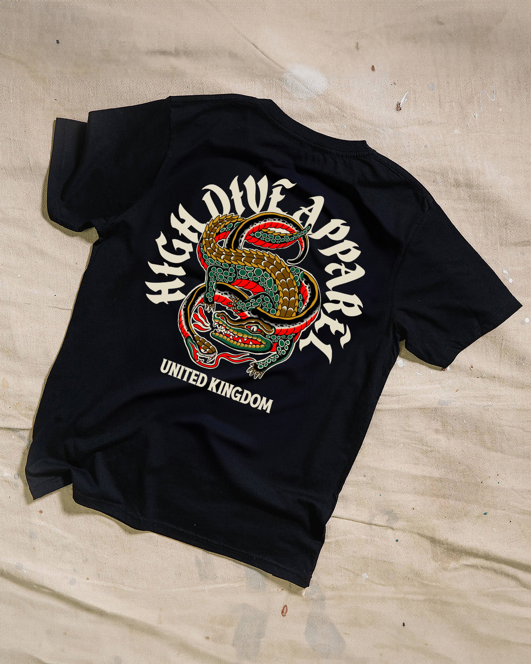 Croc Black T-Shirt