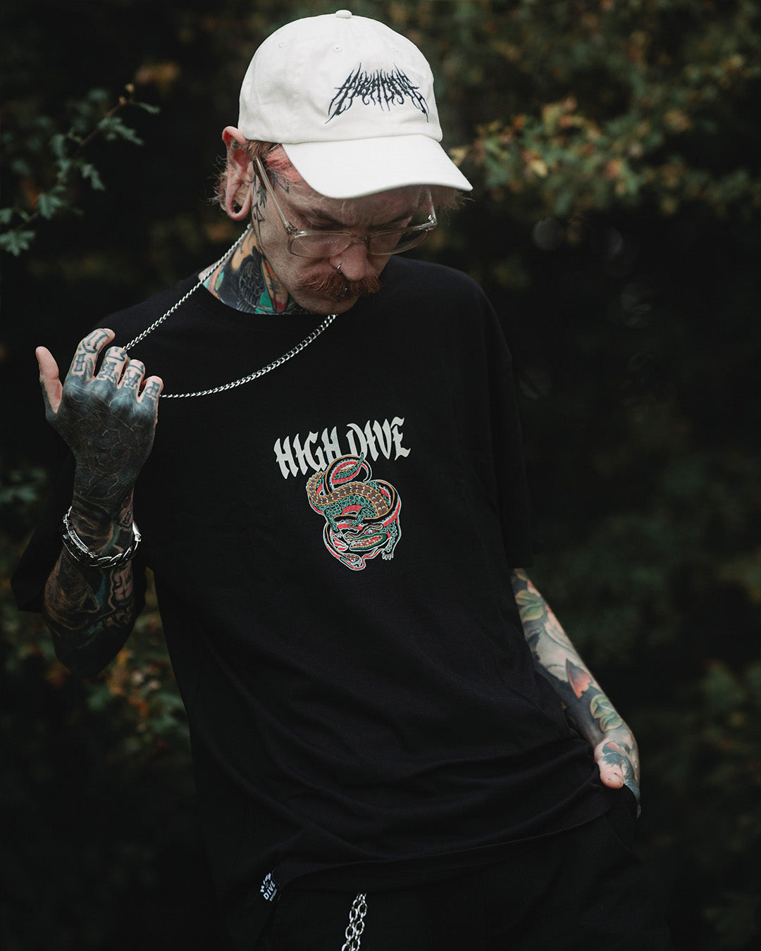 Croc Black T-Shirt