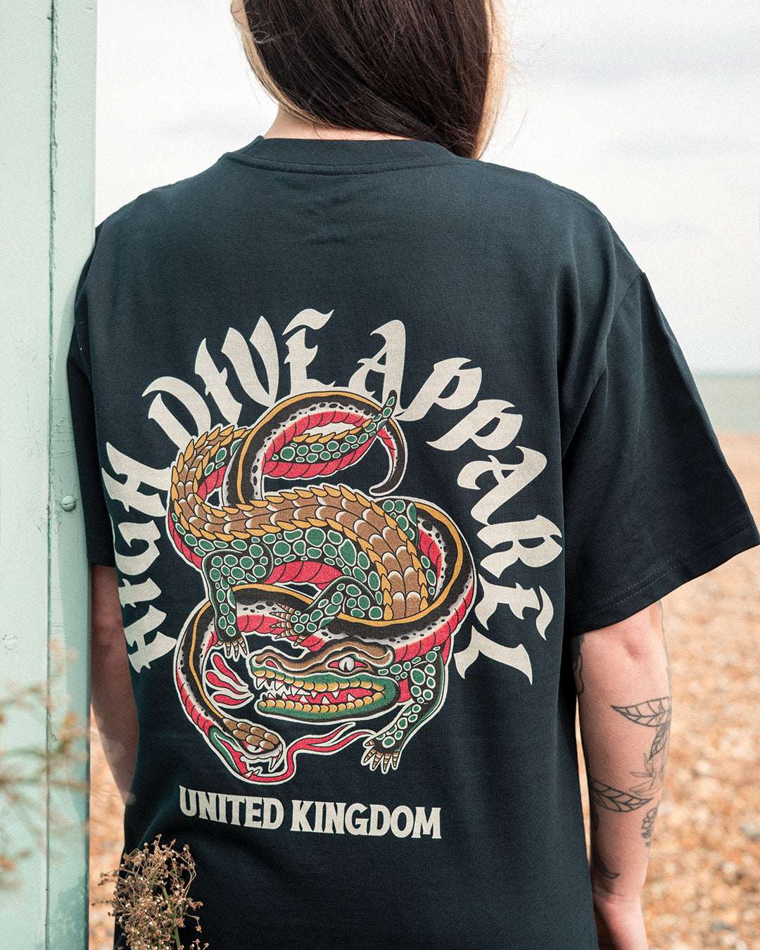 Croc Black T-Shirt