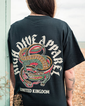 Croc Black T-Shirt