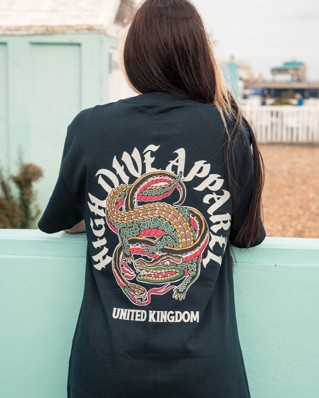 Croc Black T-Shirt