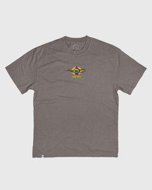 Cursed Miracles Heavy Faded Grey Tee